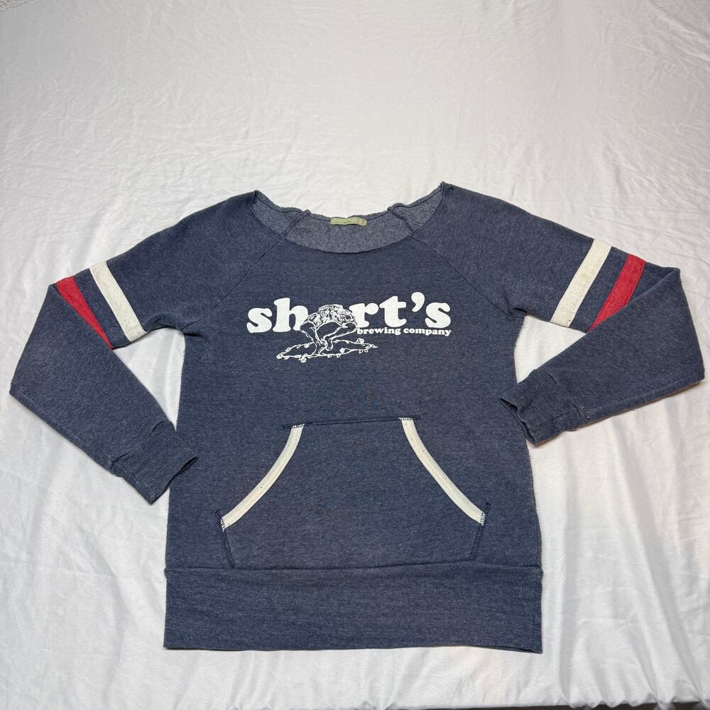 Short’s Brewing Company Alternative Earth Sweatshirt Women S Navy Michigan